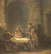 The Supper at Emmaus (mk05) REMBRANDT Harmenszoon van Rijn